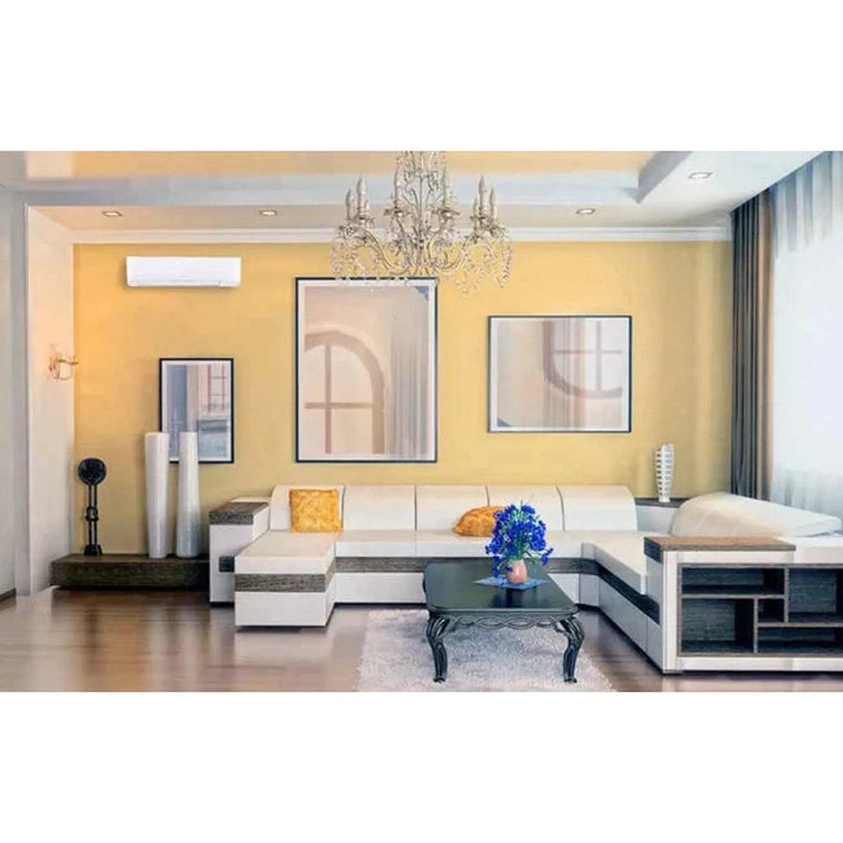 Daikin Aurora Extreme Ambient System 9000 BTU 21 SEER2 Single Zone Ductless Mini Split Heat Pump System - R32