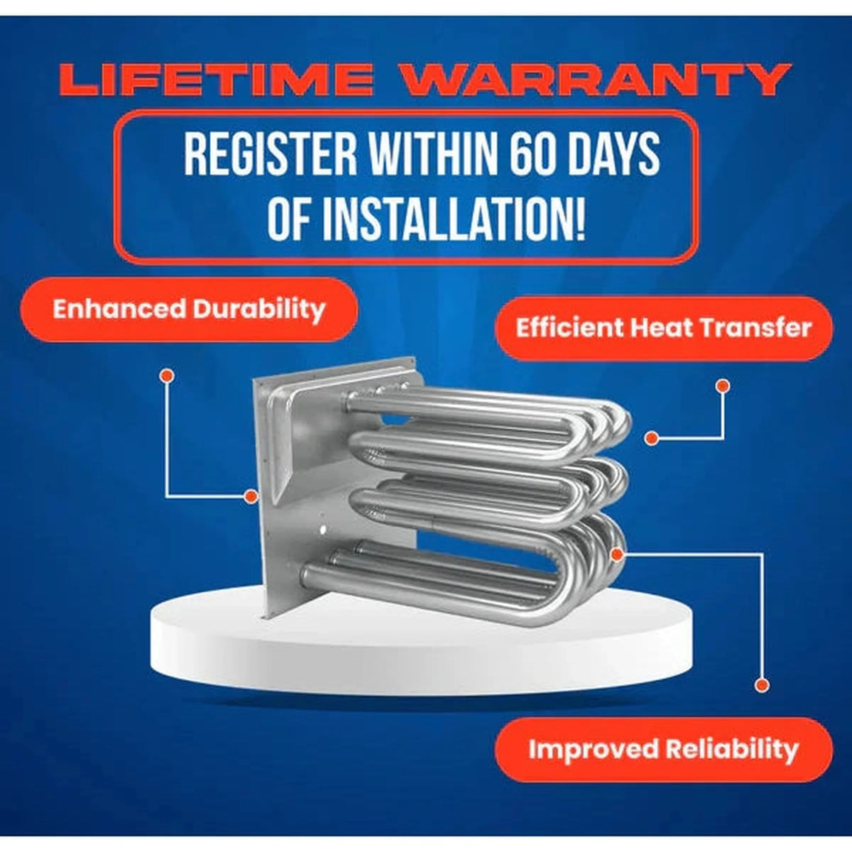 Goodman 120,000 BTU 96% Single Stage Gas Furnace, Downflow/Horizontal