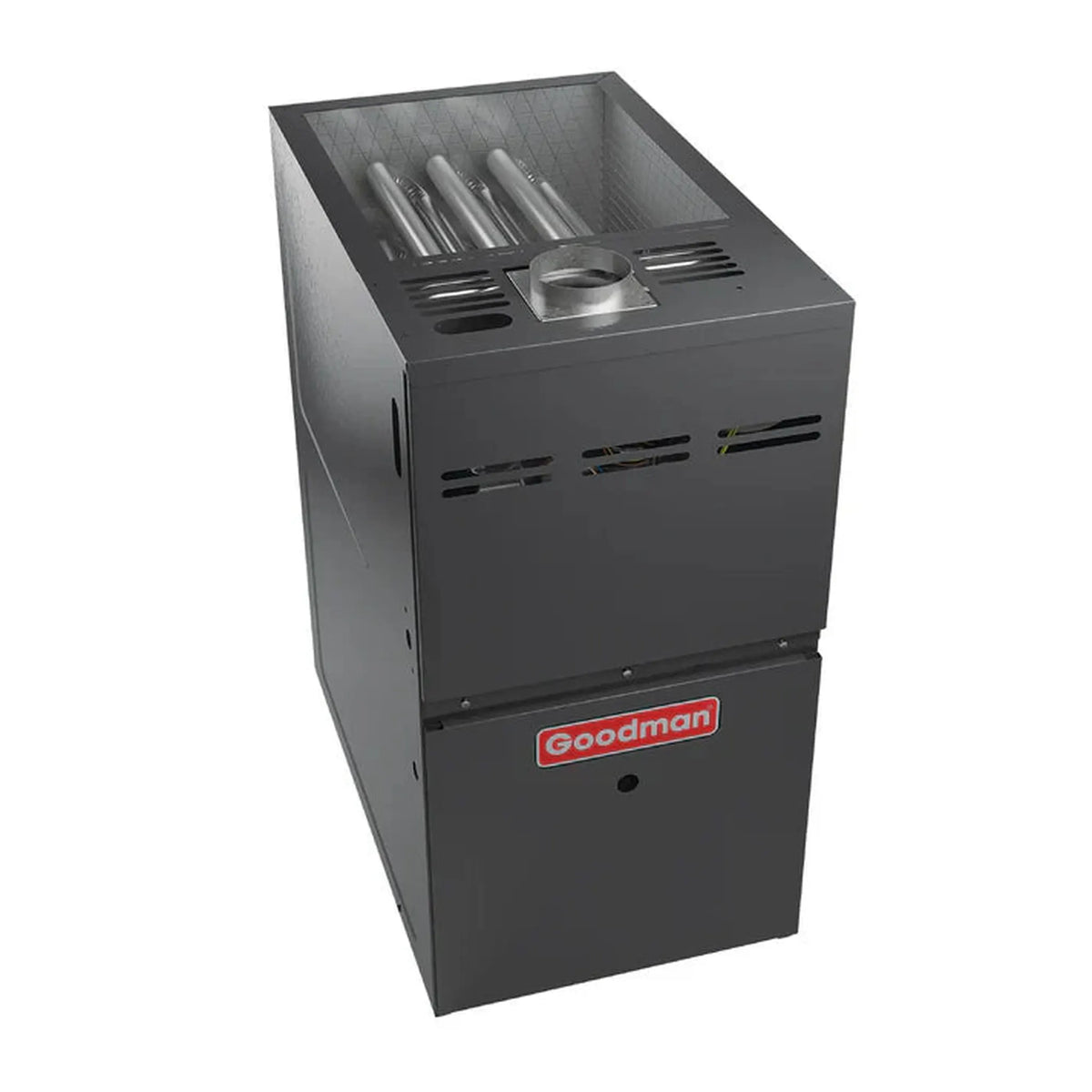 Goodman 80,000 BTU 80% Two Stage Gas Furnace, Upflow/Horizontal