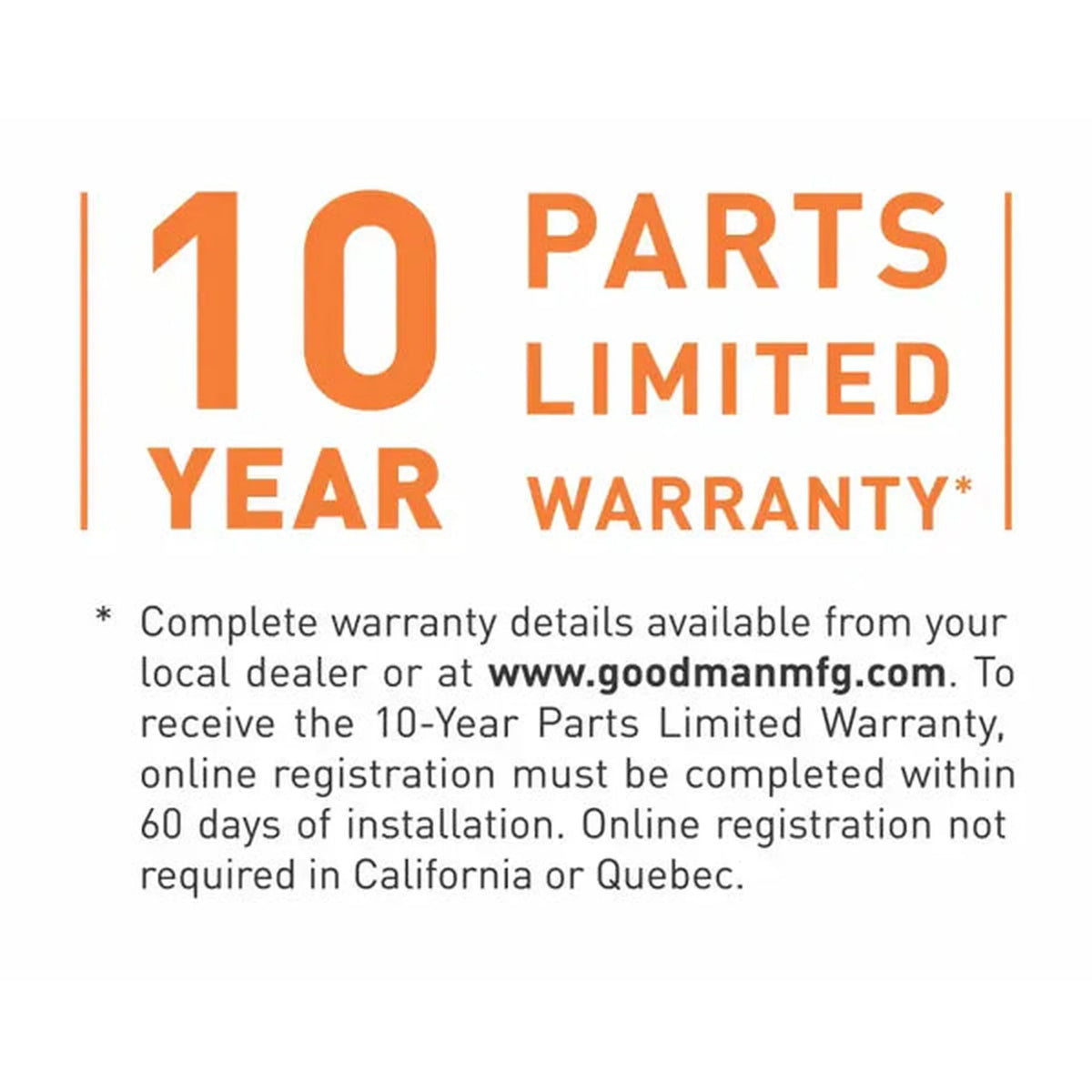 2 Ton 15.2 SEER 2 R-32 80,000 BTU 80% AFUE Goodman Dual Fuel System ...