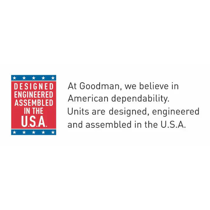Goodman 2.5 Ton 14.3 SEER2 R32 Air Conditioner &amp; 17.5&quot; Horizontal Cased Coil
